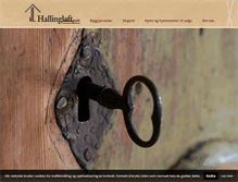 Tablet Screenshot of hallinglaft.no